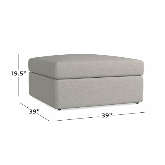 Beckham Storage Ottoman - Chapin Furniture