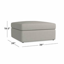 Beckham Storage Ottoman - Chapin Furniture