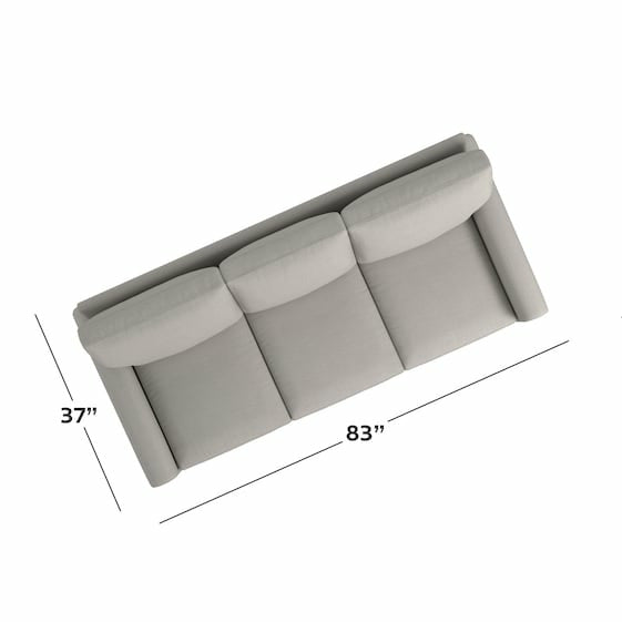 Spencer Sofa- Seamist - Chapin Furniture