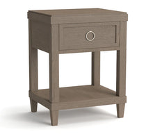 Ventura Bedside Table-Chalk Slate - Chapin Furniture