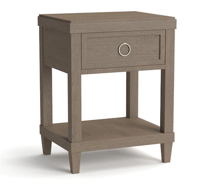 Ventura Bedside Table-Chalk Slate - Chapin Furniture
