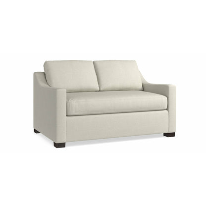 Bassett Oliver Loveseat- Bone - Chapin Furniture