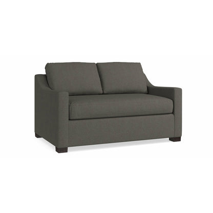 Bassett Oliver Loveseat- Mocha - Chapin Furniture