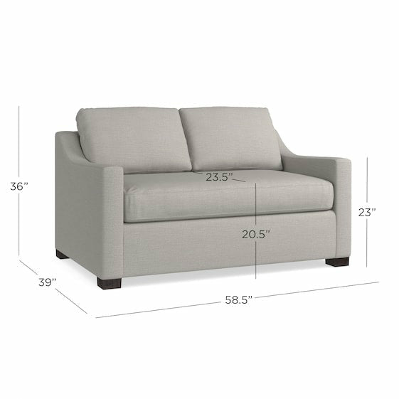 Bassett Oliver Loveseat - Thumbnail 4