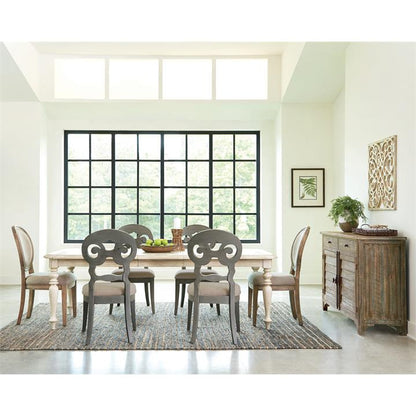 Sonora Upholstered Oval Side Chair- Set of 2 - Chapin Furniture