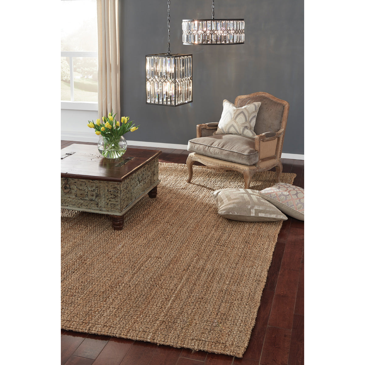 Chunky Loop Natural Rug - Chapin Furniture