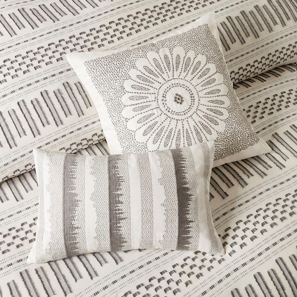 Rhea Cotton Jacquard Comforter Mini Set - Chapin Furniture