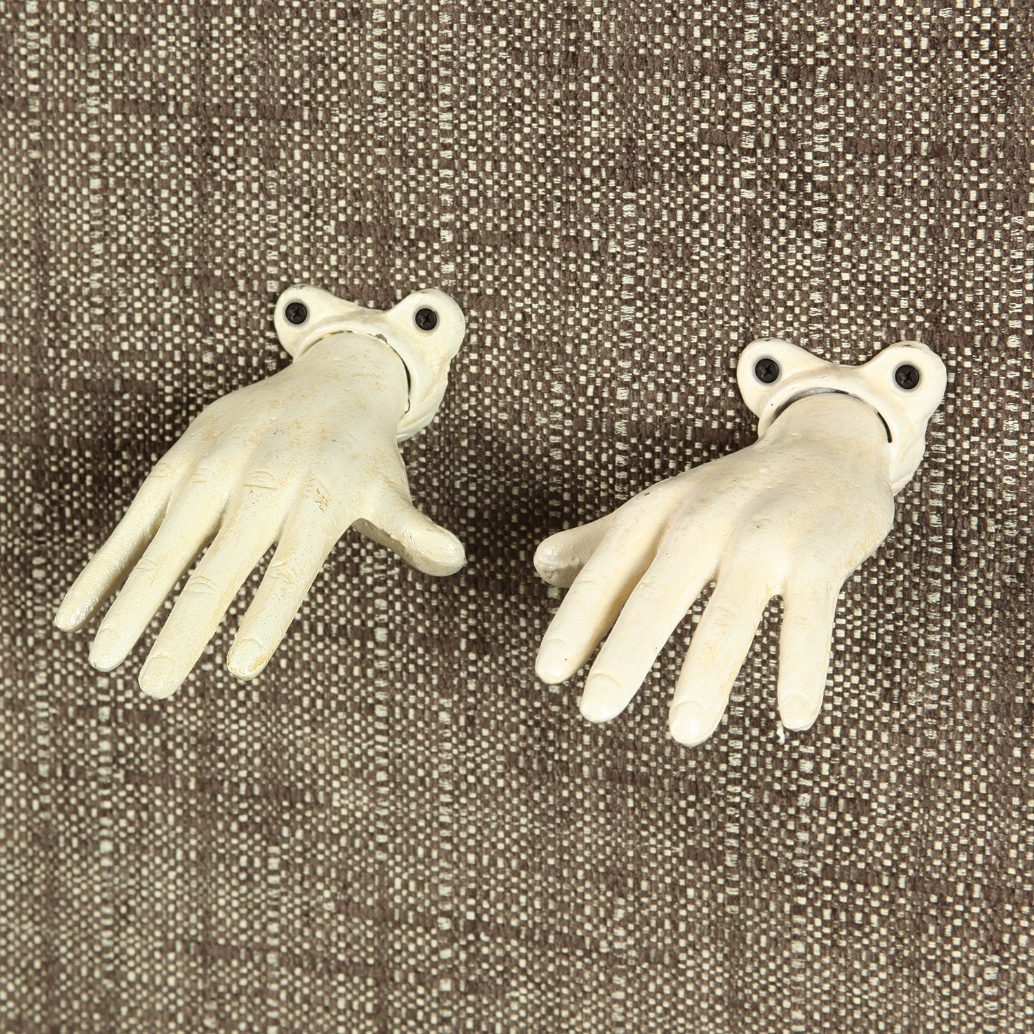 Antique White Wall Mounted Cast Iron Open Right Hand - Chapin Furniture