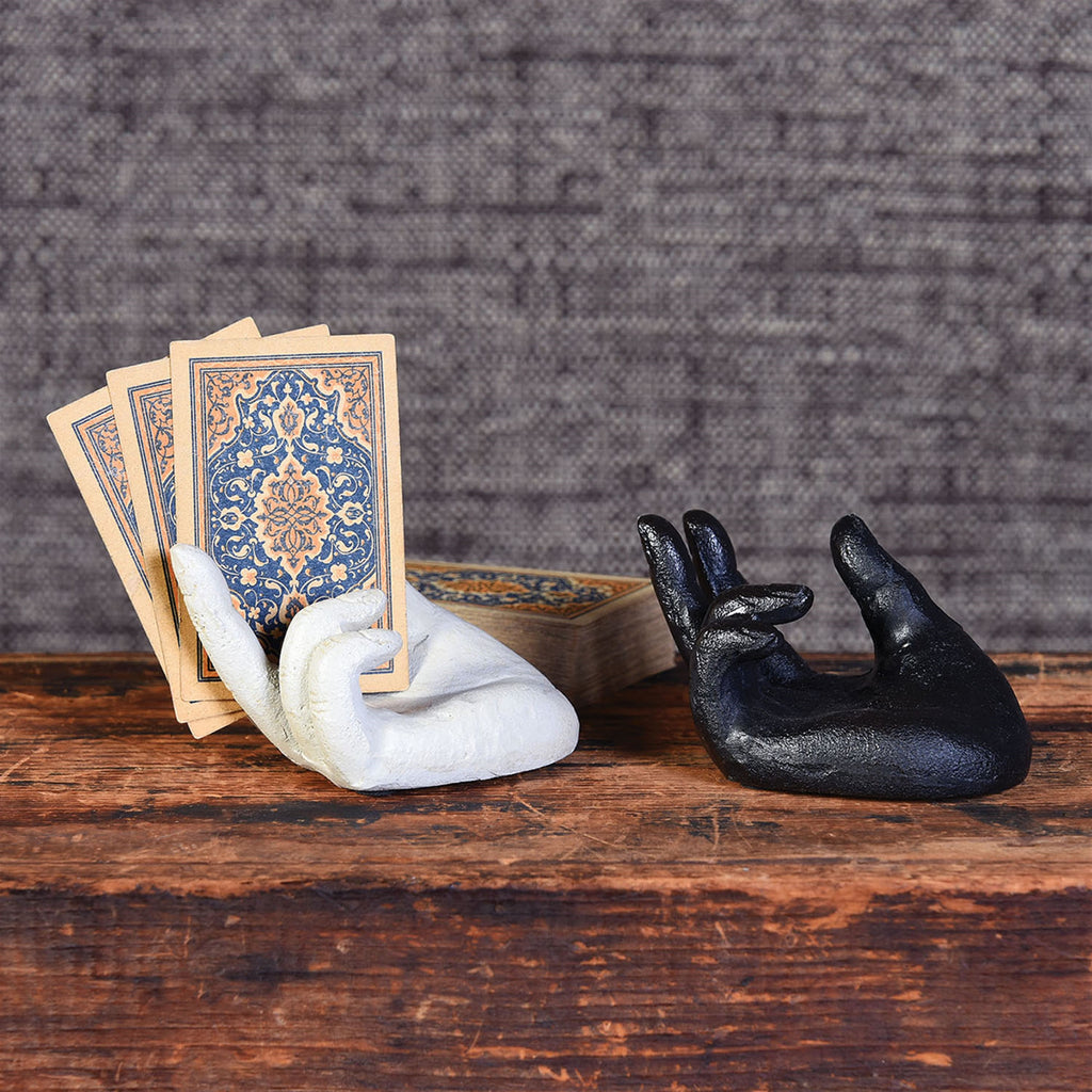 Single Hand Card Holder- Black - Chapin Furniture