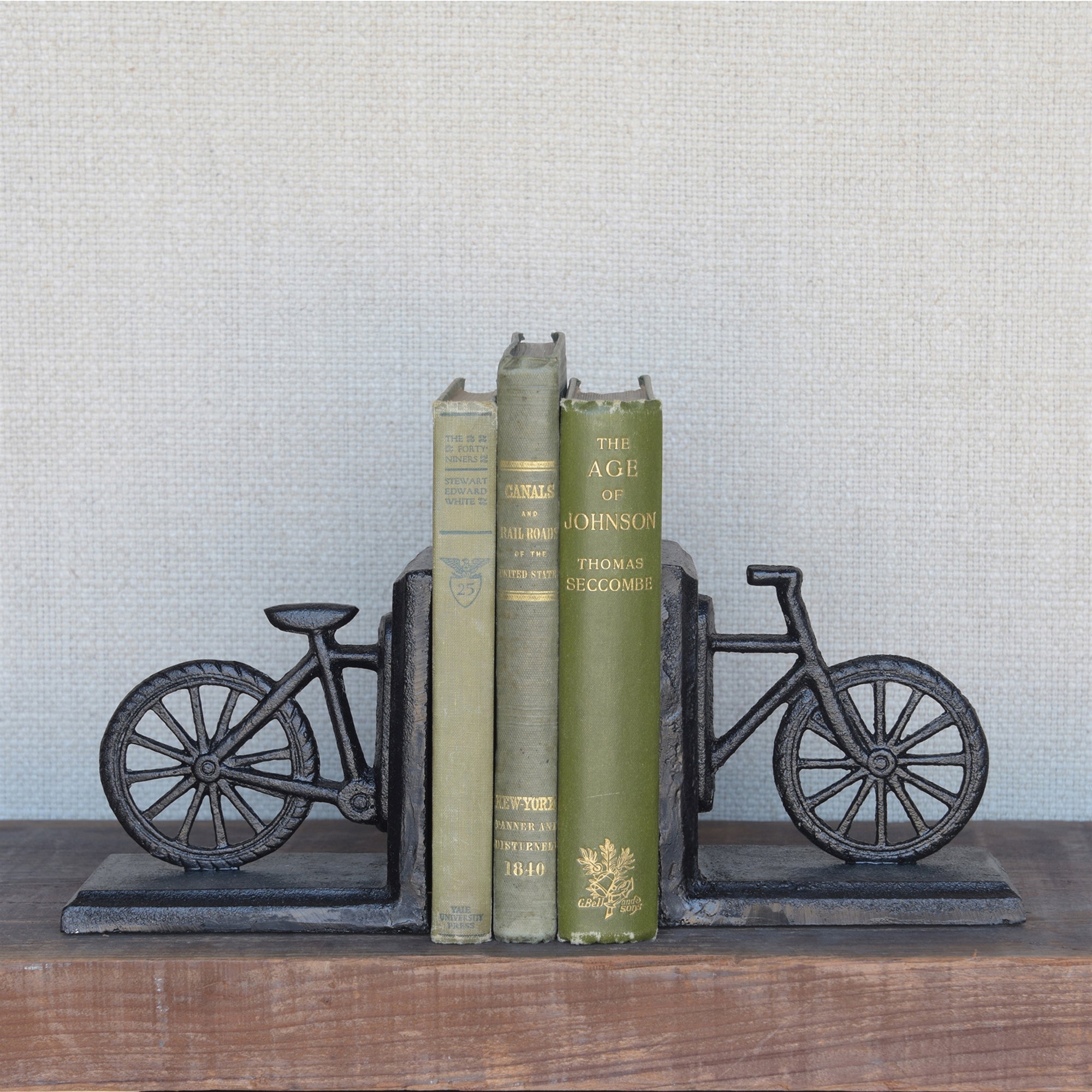 Bicycle Cast Iron Bookends - Thumbnail 3