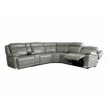 Bassett Club Level Evo Leather Motion Sectional- Multiple Colors - Chapin Furniture