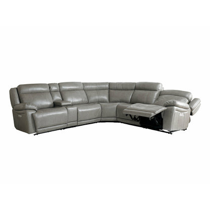 Bassett Club Level Evo Leather Motion Sectional- Multiple Colors - Chapin Furniture