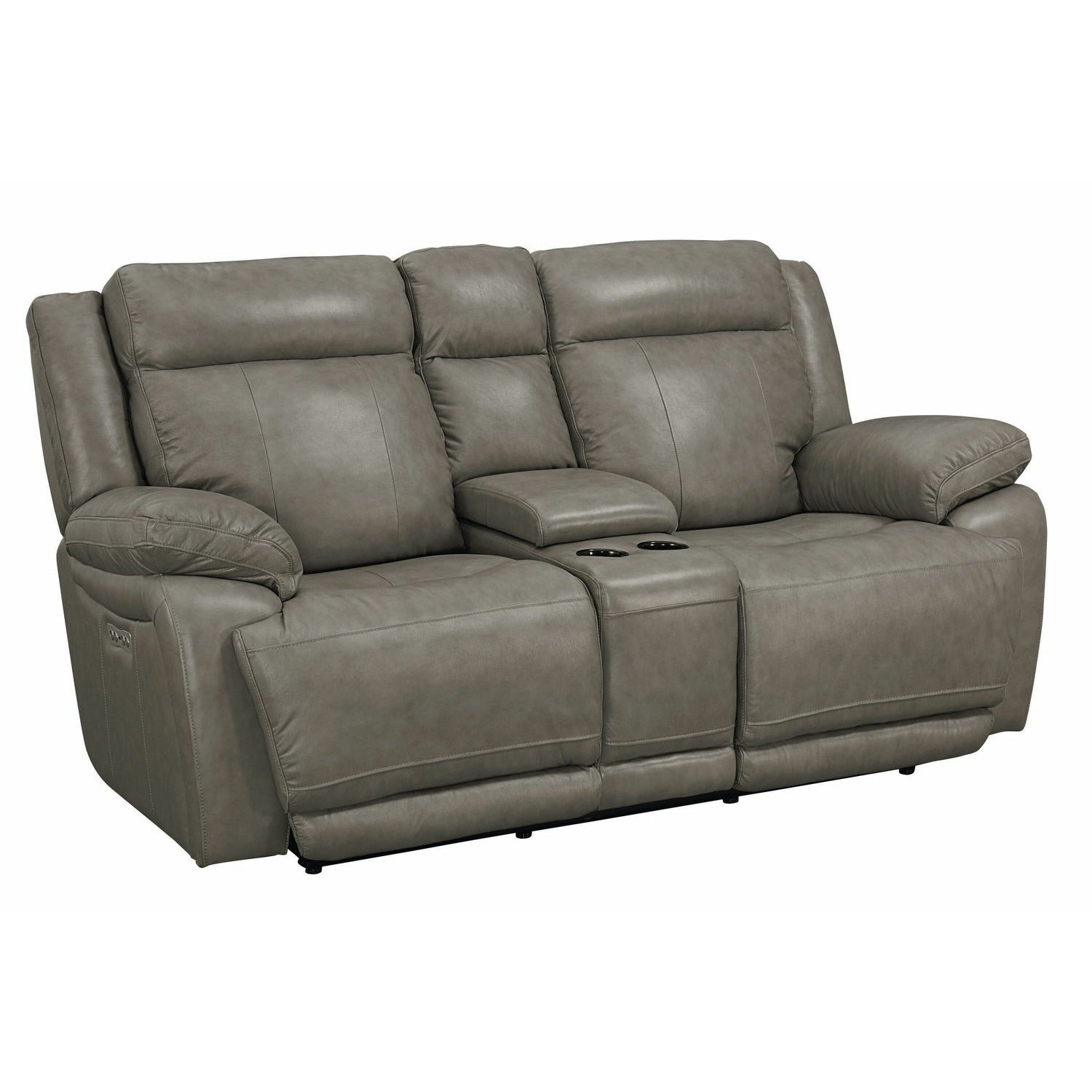 Bassett Club Level Evo Power Console Loveseat- Multiple Colors - Chapin Furniture