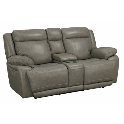 Bassett Club Level Evo Power Console Loveseat- Multiple Colors - Chapin Furniture