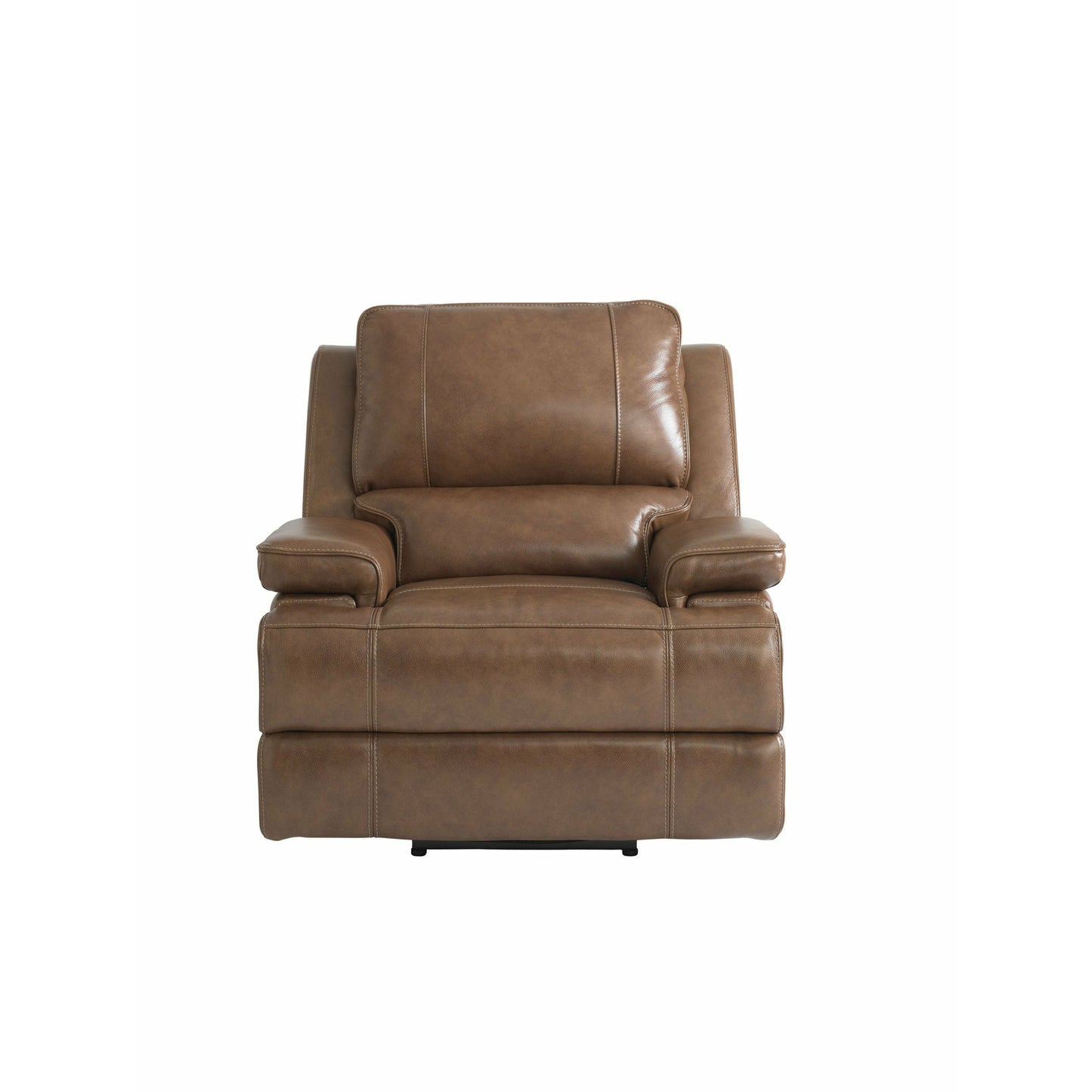 Bassett Club Level Parsons Power Leather Wallsaver Recliner- Multiple Colors - Chapin Furniture