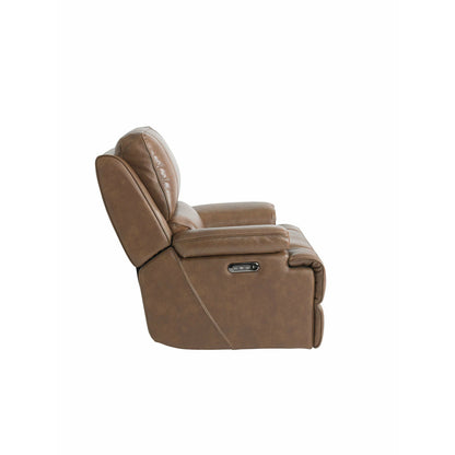 Bassett Club Level Parsons Power Leather Wallsaver Recliner- Multiple Colors - Chapin Furniture