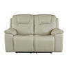 Bassett Club Level Chandler Power Leather Loveseat - Multiple Colors - Chapin Furniture