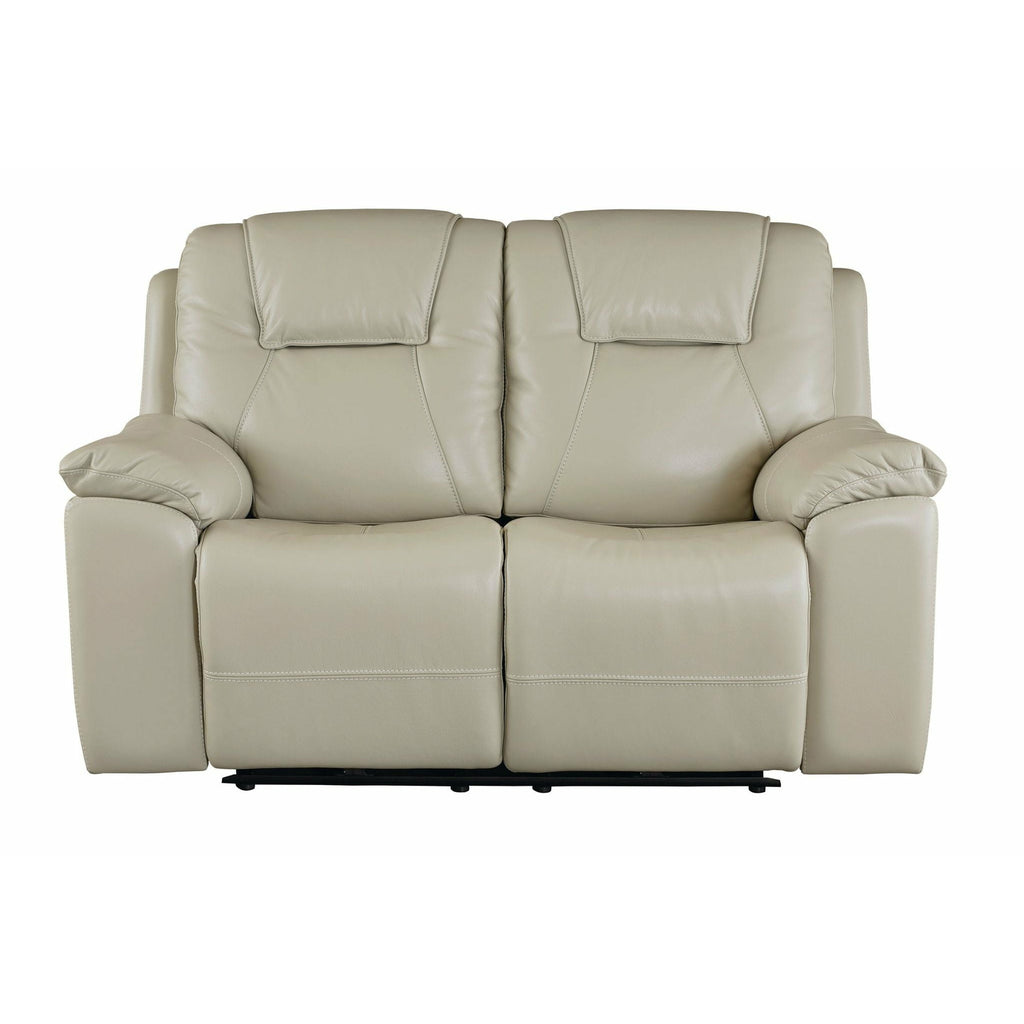 Bassett Club Level Chandler Power Leather Loveseat - Multiple Colors - Chapin Furniture