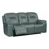 Bassett Club Level Chandler Power Leather Sofa - Multiple Colors - Chapin Furniture
