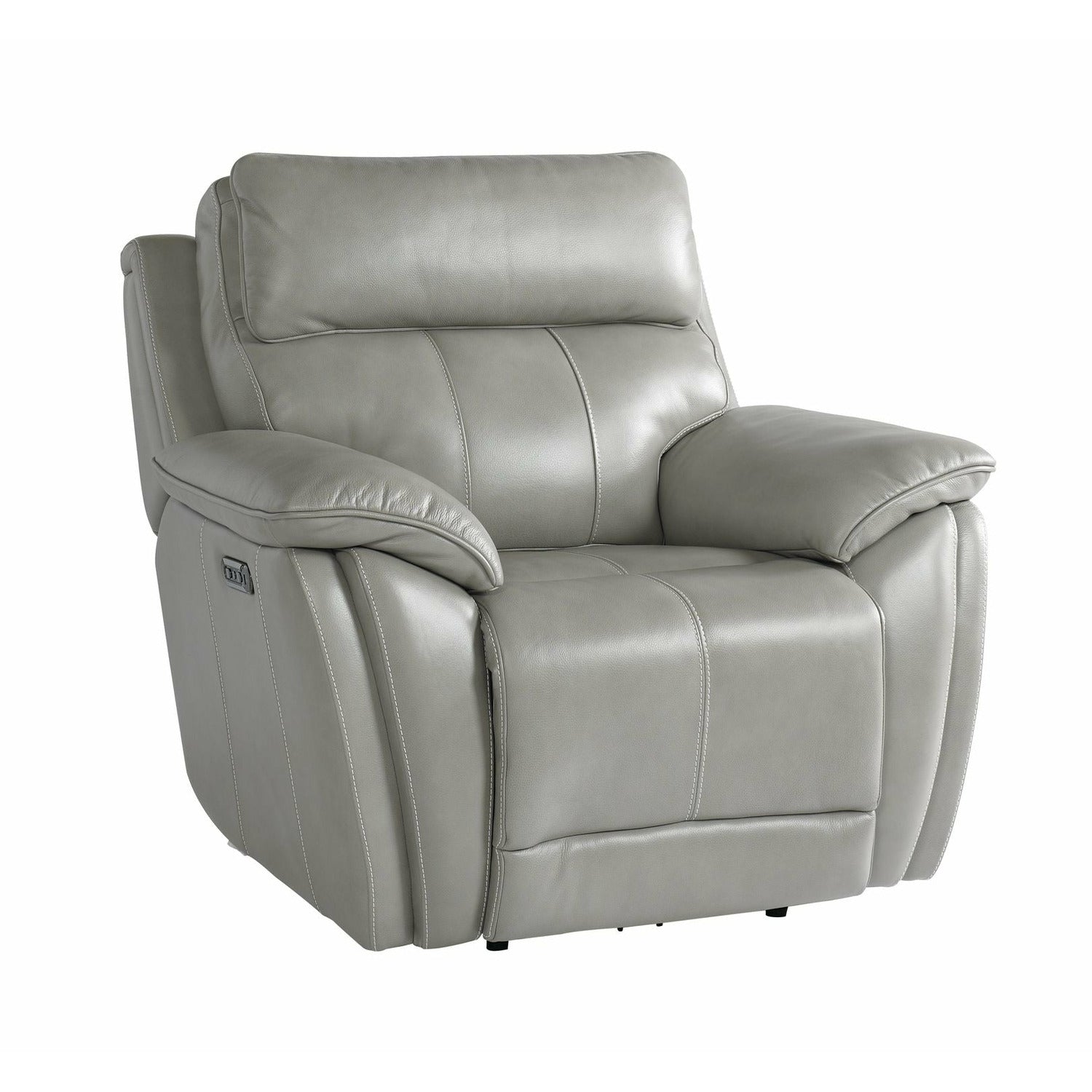 Bassett Club Level Levitate Power Leather Motion Recliner - Multiple Colors - Chapin Furniture