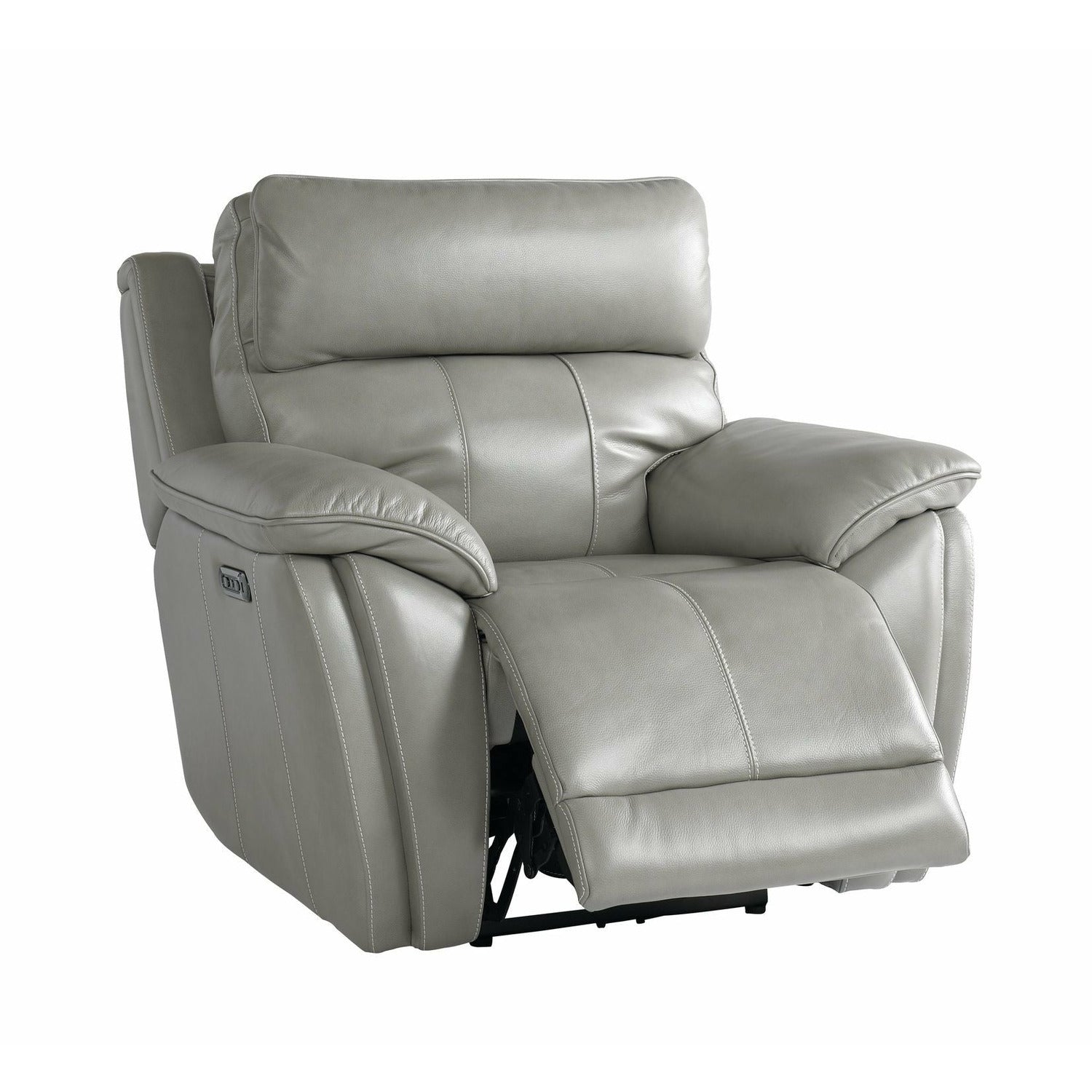 Bassett Club Level Levitate Power Leather Motion Recliner - Multiple Colors - Chapin Furniture