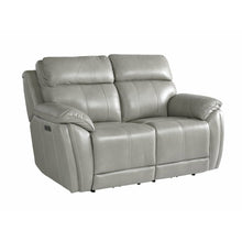 Bassett Club Level Levitate Power Leather Motion Loveseat - Multiple Colors - Chapin Furniture