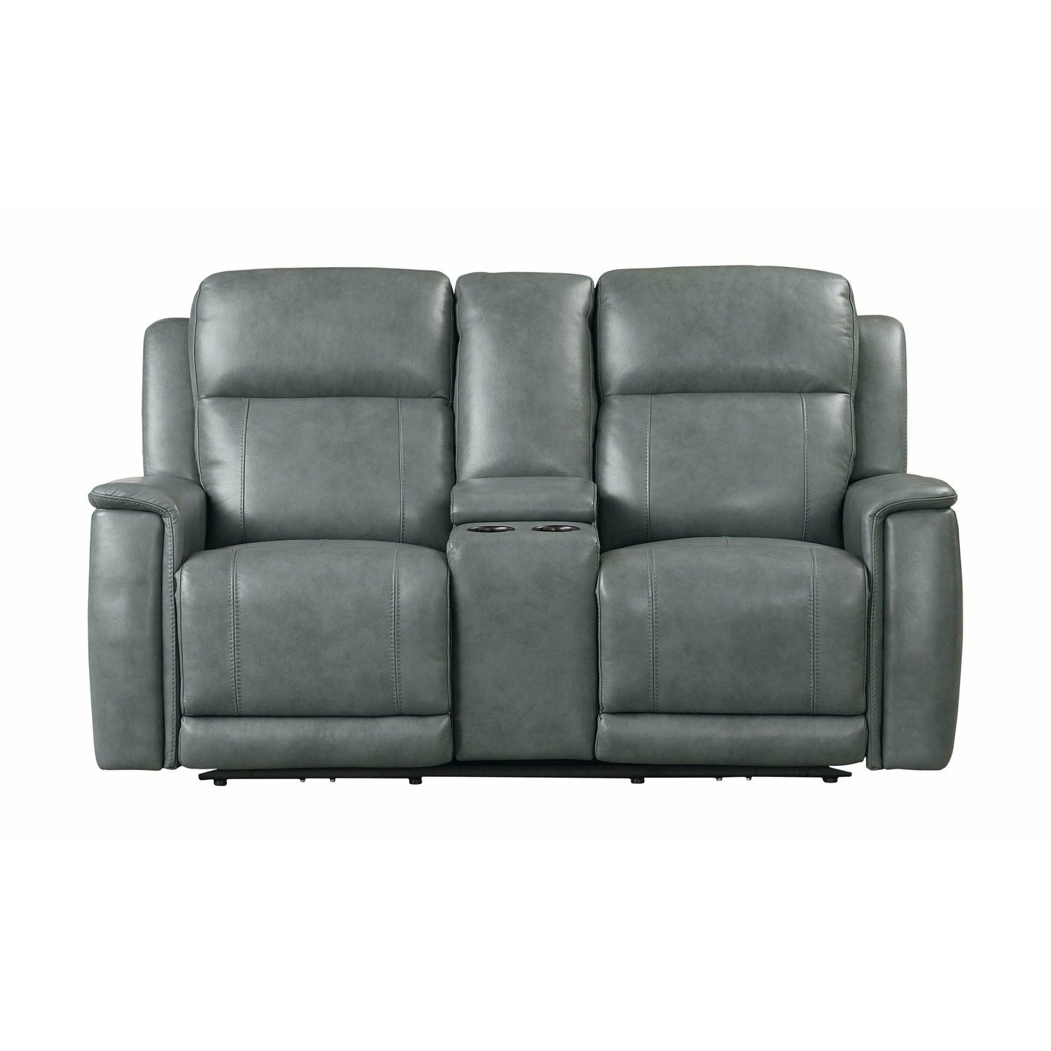 Bassett Club Level Conover Motion Consoled Loveseat - Thumbnail 3