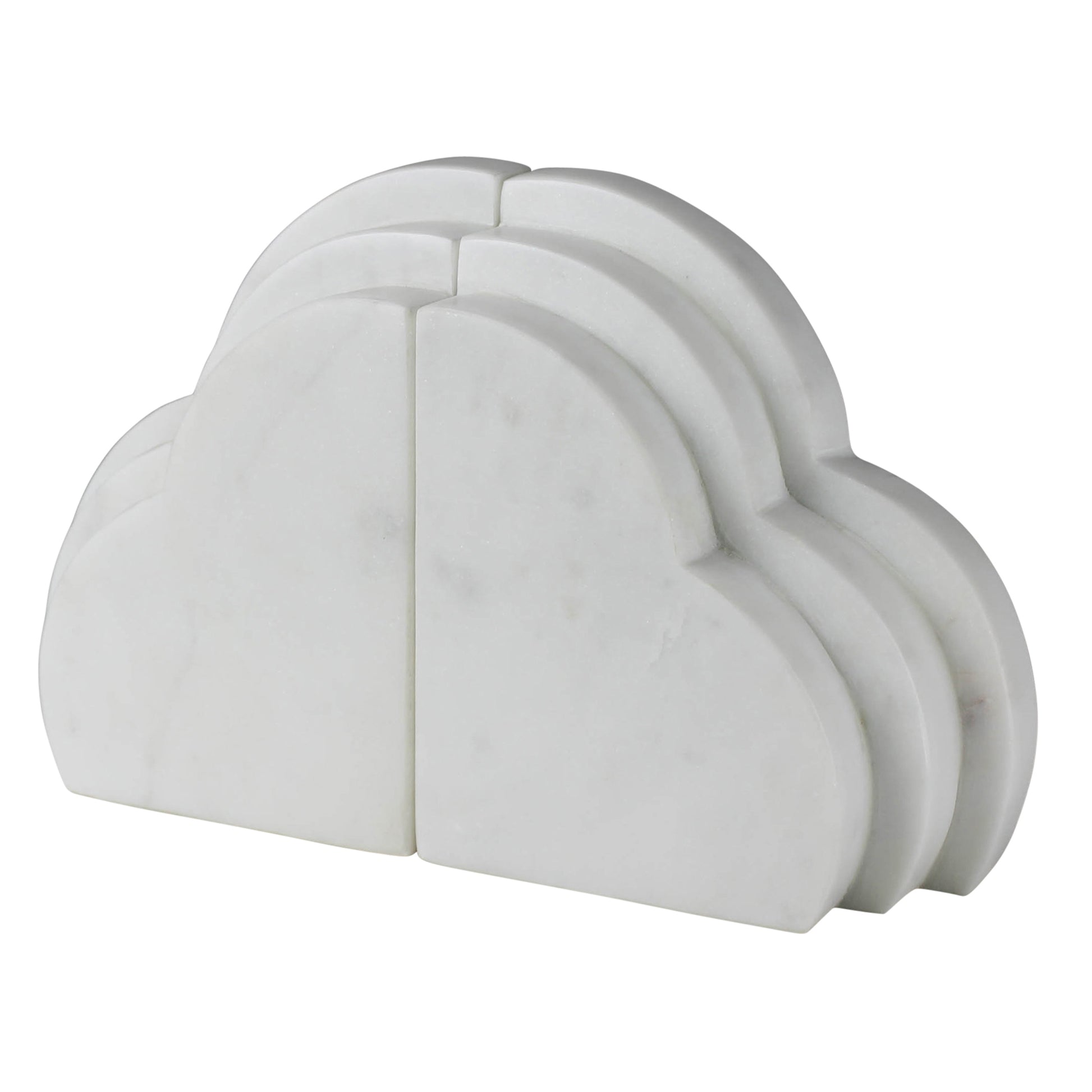 Cloud Bookends- Marble - Chapin Furniture