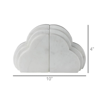 Cloud Bookends- Marble - Chapin Furniture
