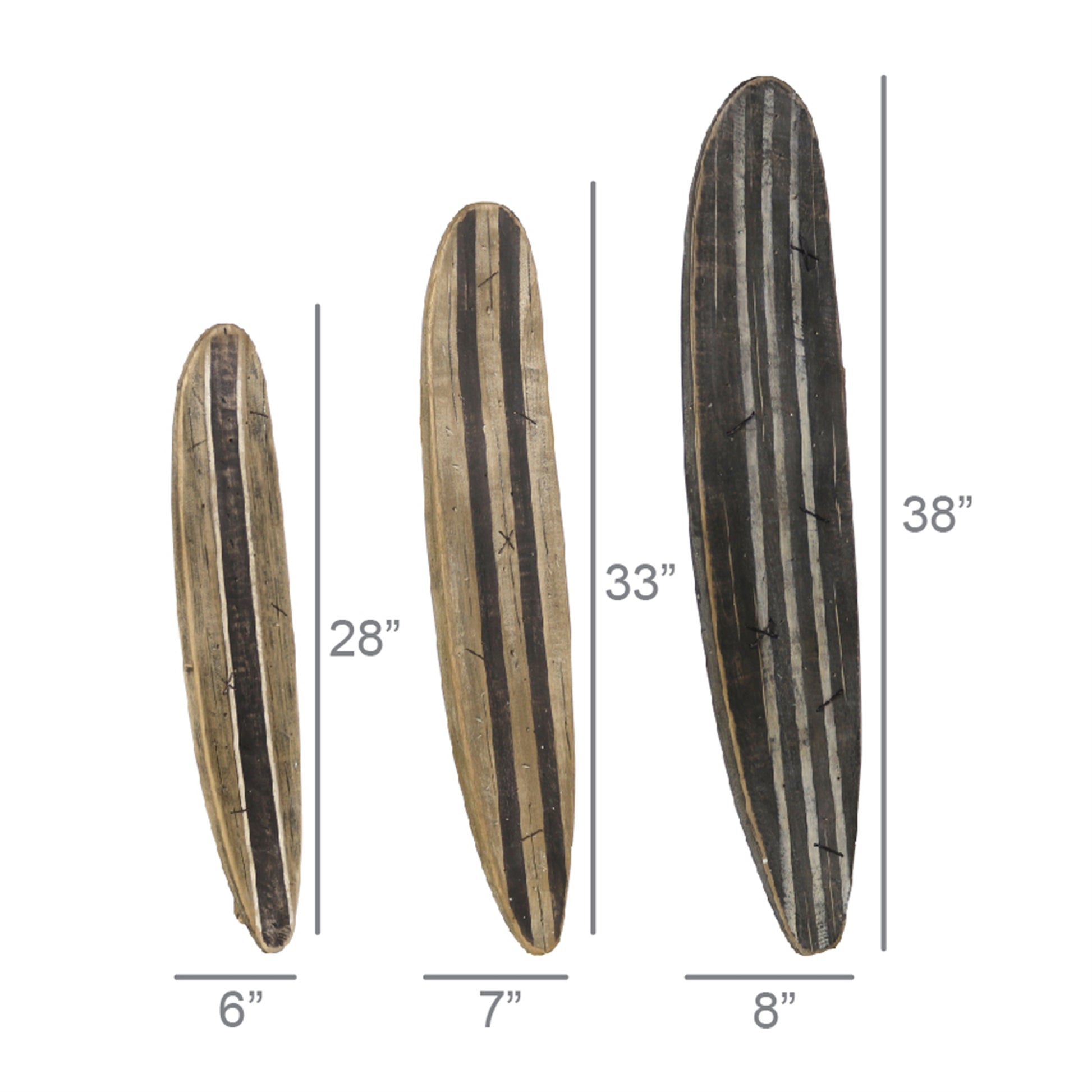 Surfboards- Set of 3 - Chapin Furniture