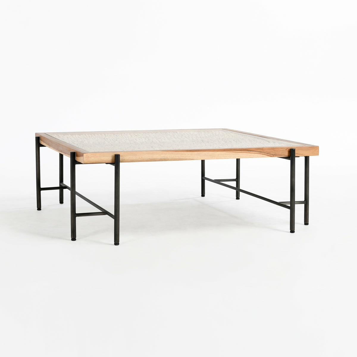 Cyrus 50" Square Coffee Table - Thumbnail 3