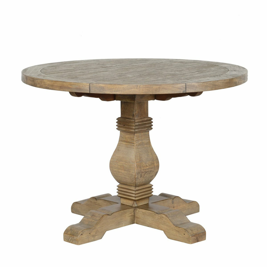 Caleb 42" Round Dining Table Desert Gray - Chapin Furniture