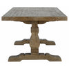 Caleb  Dining Table 78"- Desert Gray Finish - Chapin Furniture