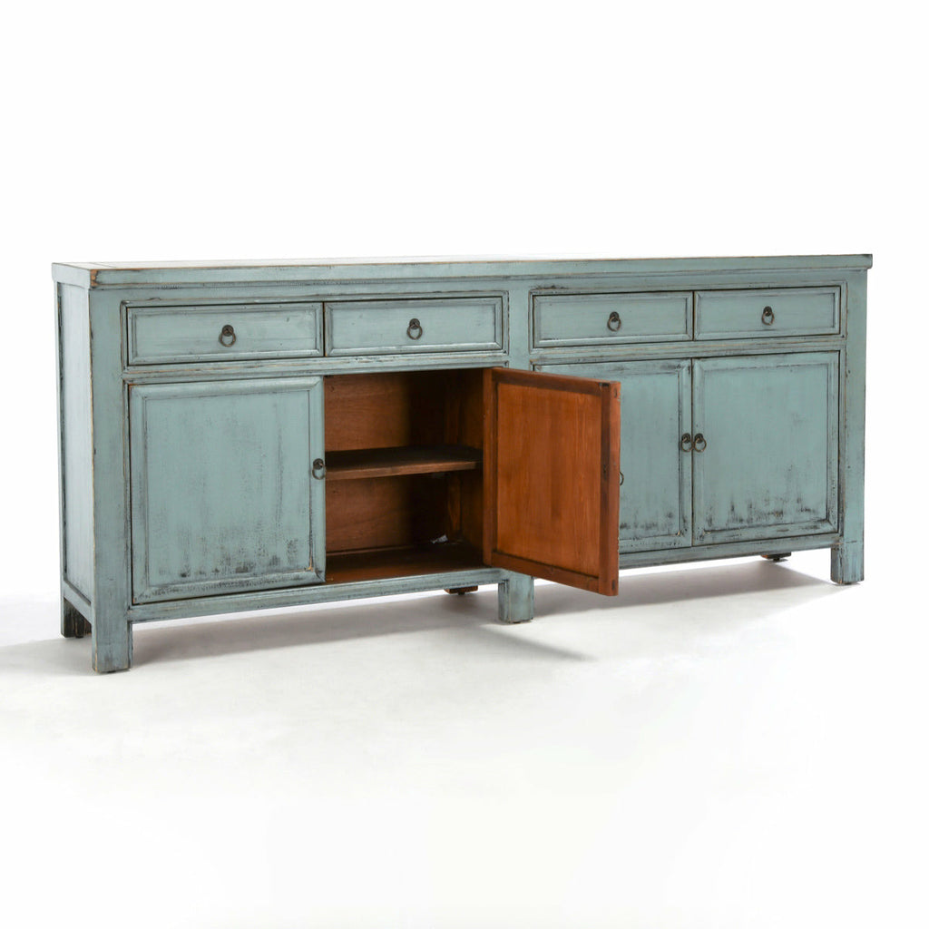 Libbit 4 Drawer 4 Door Sideboard - Sage - Chapin Furniture