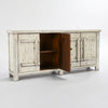 Lagos 4Dr Sideboard Antique White - Chapin Furniture