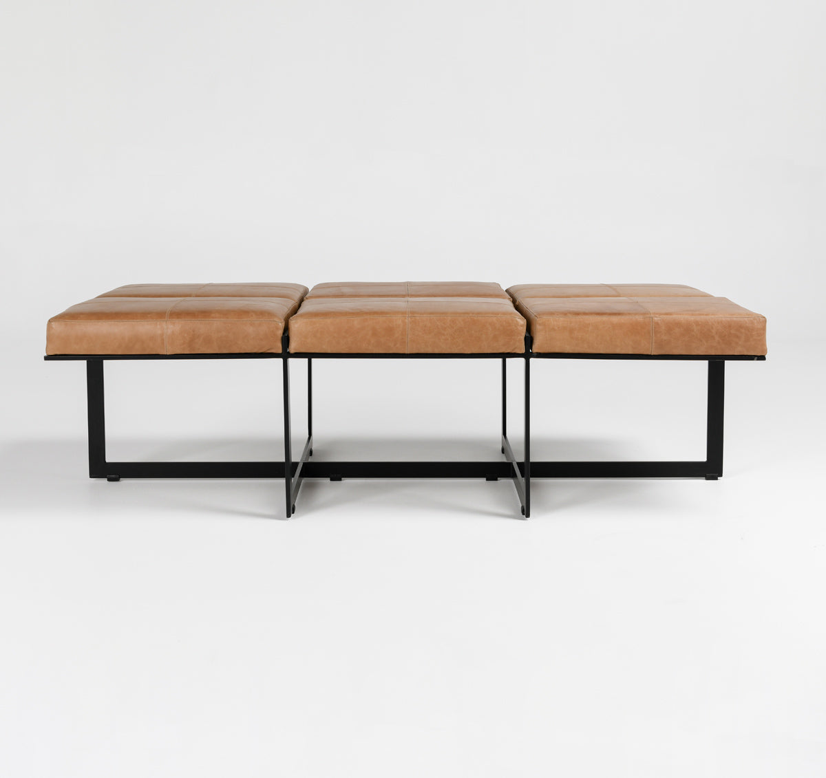 Calvin 62" Ottoman- Chestnut - Chapin Furniture