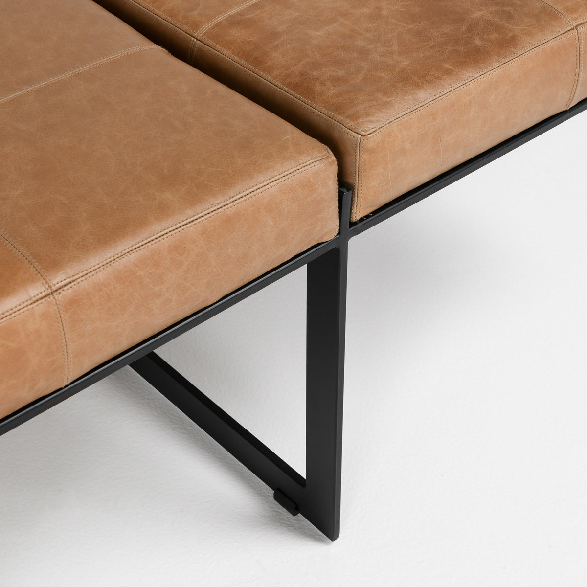 Calvin 62" Ottoman- Chestnut - Chapin Furniture