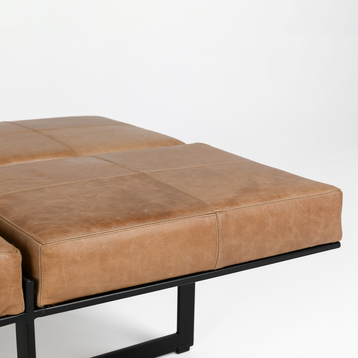 Calvin 62" Ottoman- Chestnut - Chapin Furniture