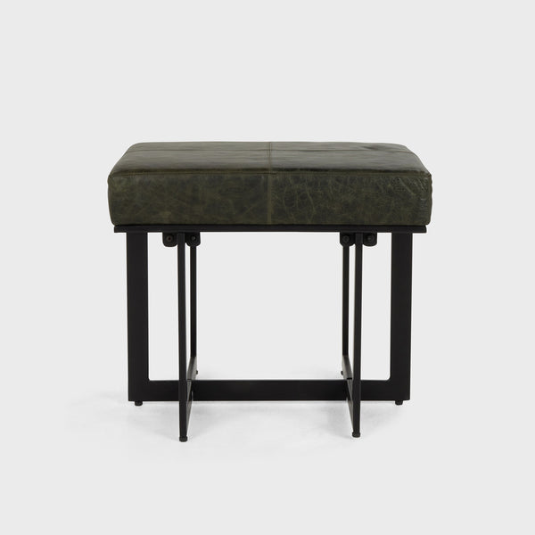Calvin Stool- Forest Green - Chapin Furniture