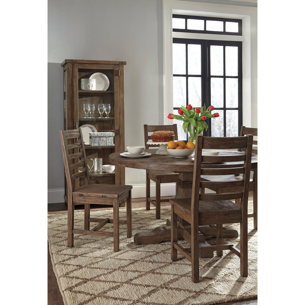 Caleb Dining Chair Desert Gray- Set of 2 - Chapin Furniture