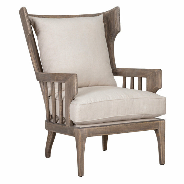 Lawrence Accent Chair- Solid or Striped - Chapin Furniture