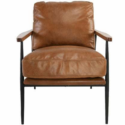 Christopher Club Chair Tan - Chapin Furniture
