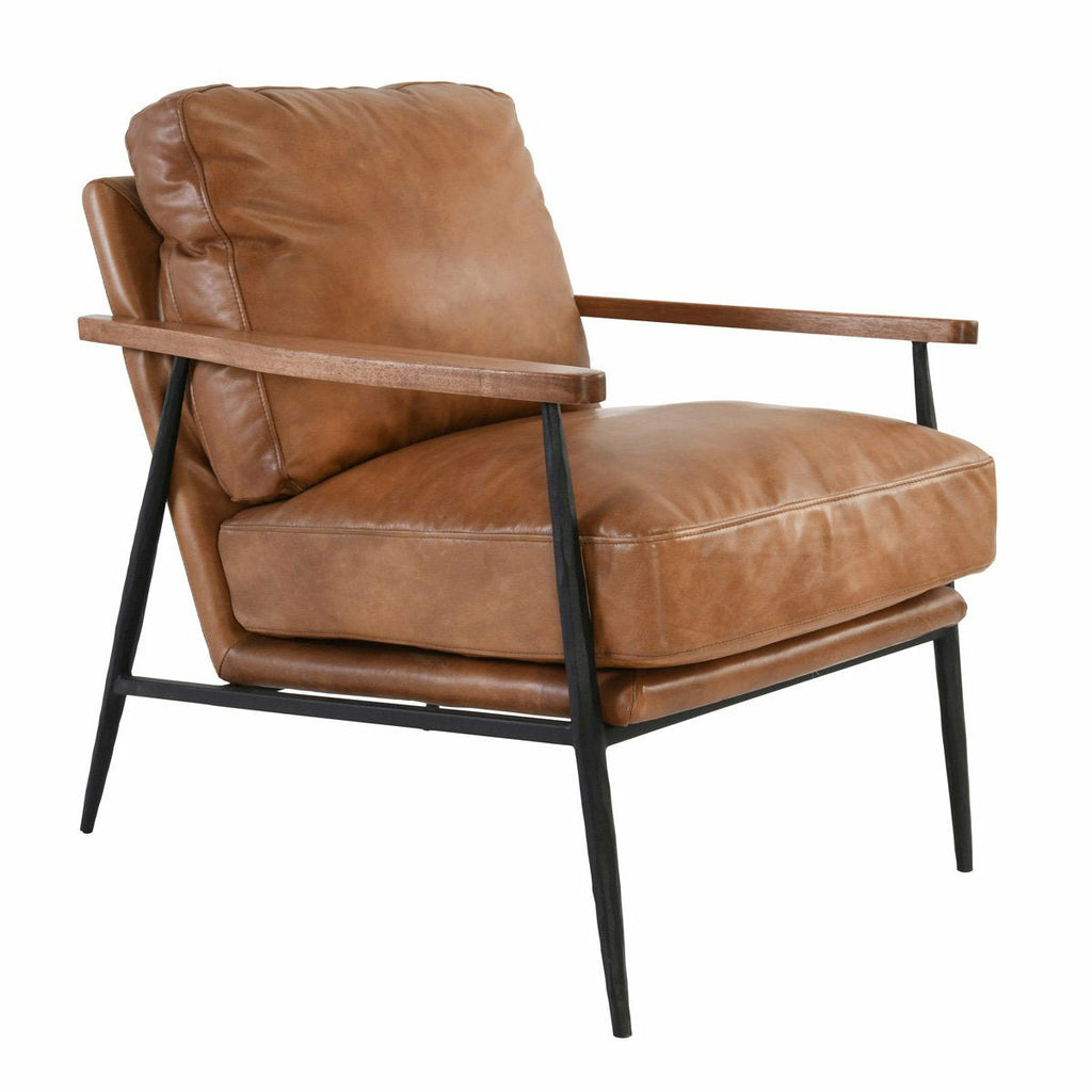 Christopher Club Chair Tan - Chapin Furniture