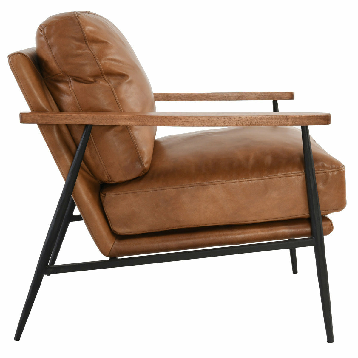 Christopher Club Chair Tan - Chapin Furniture