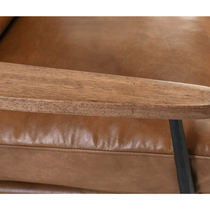 Christopher Club Chair Tan - Chapin Furniture