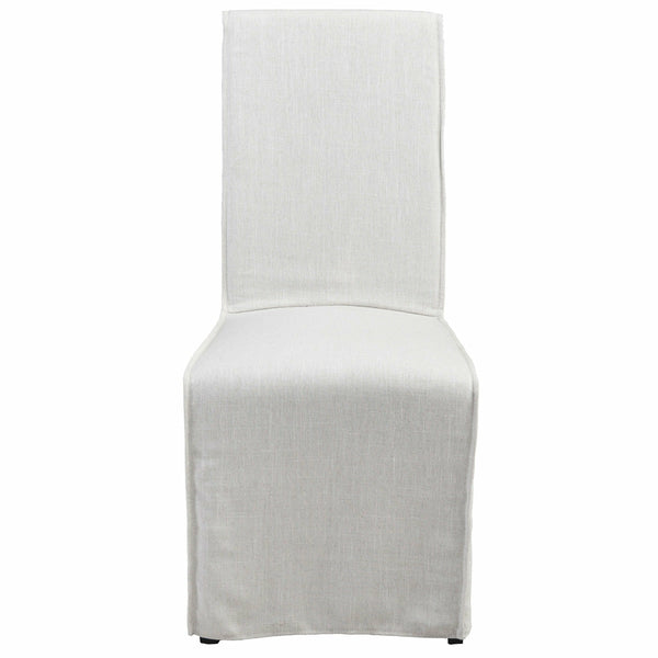 Jordan Upholstered Dining Chair- White- Set of 2 - Chapin Furniture