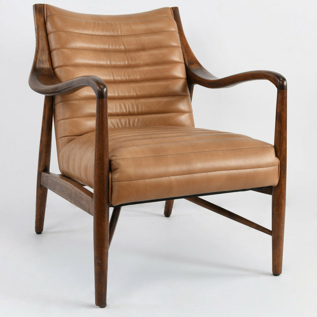 Kenneth Club Chair Tan - Chapin Furniture