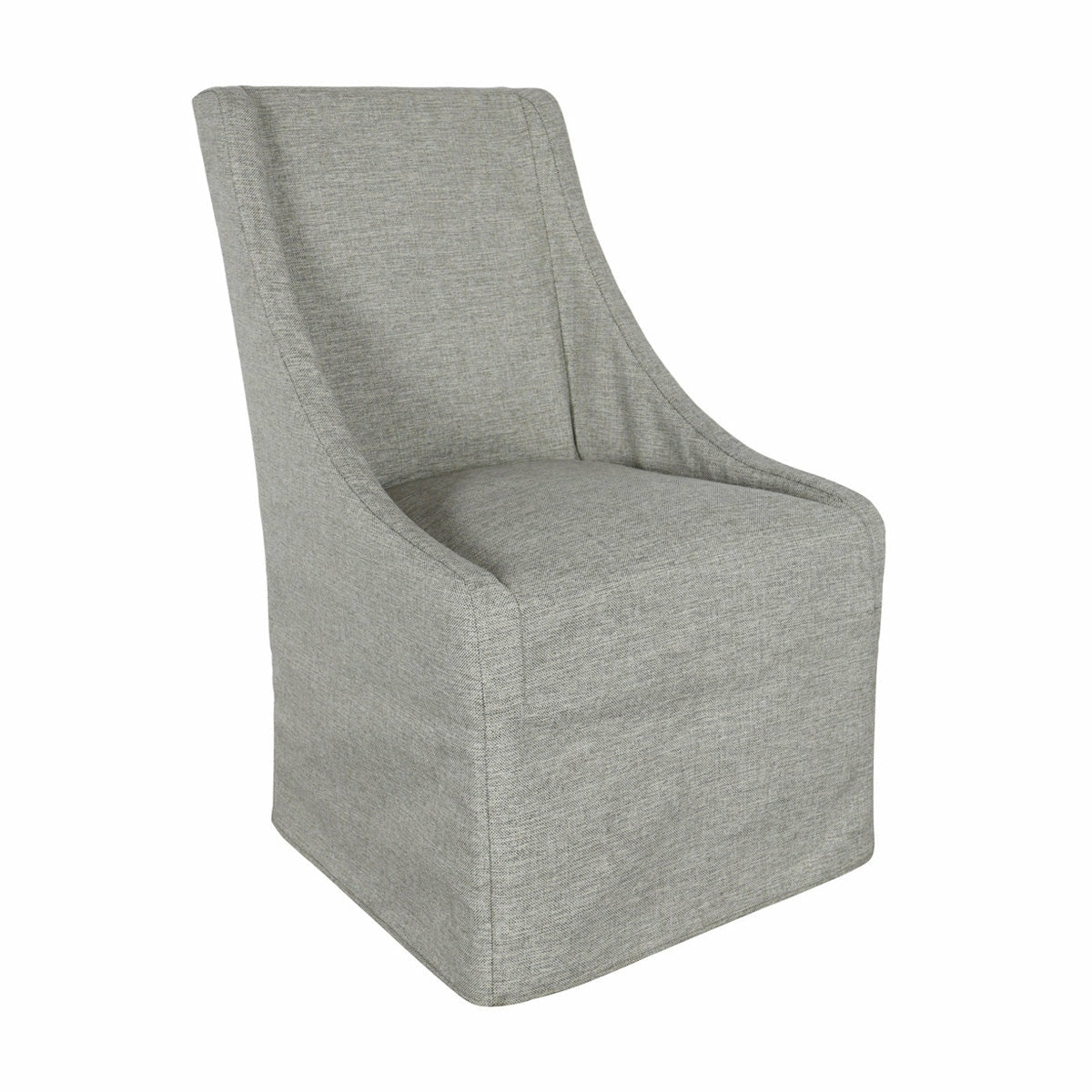 Warwick Rolling Wingback Dining Chair - Thumbnail 5