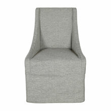 Warwick Rolling Wingback Dining Chair Granite - Chapin Furniture