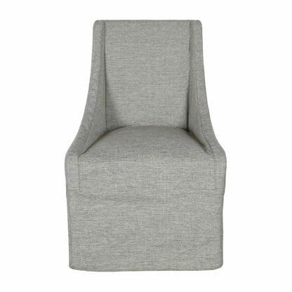 Warwick Rolling Wingback Dining Chair Granite - Chapin Furniture